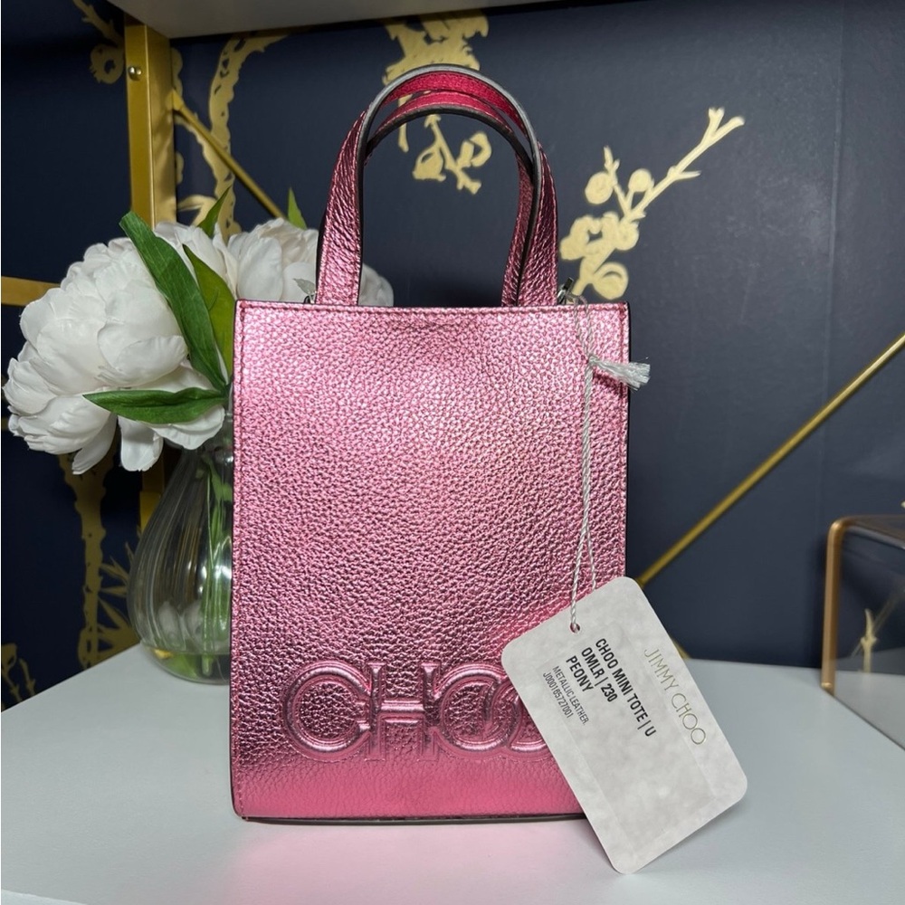 [SOLD] Jimmy Choo Mini Tote/Crossbody New with Tags!